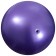 Ball for rhythmic gymnastics "metallic", d = 19 cm, purple color