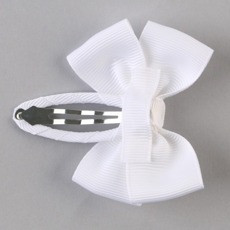 Hair clip with a “click fingers” bow, 1 x 2.5 x 6.5 cm-3