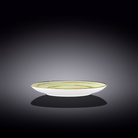 Round -round Wilmax England Spiral, D = 23 cm, pistachio color-1