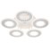 LED lamp 105W 9920lm 3300K-6500K, size 53x53x8 cm