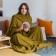 A blanket of olive sleeves 150x200cm, 27x52cm, Aerosoft 190 gr/m, PE100%