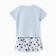 Pajamas for a boy, blue color, height 86 cm