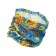 Buff Tourist "Khokhloma" to protect against wind and dust, blue
