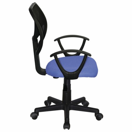 Armchair for the operator compact Brabix Flip MG-305, TW fabric, blue/black-3