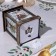 LED figure "Bronze Lanter with Foxes" 6.3 × 12 × 6.3 cm, plastic, batteries AG13x3, glow warm white