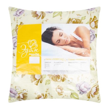 Pulfiber pillow, Mix color, 70x70cm, polyester 550 gr, 100% polyester-3