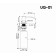 Disator for detergents Ulgran Quartz UQ-01, color 04 platinum
