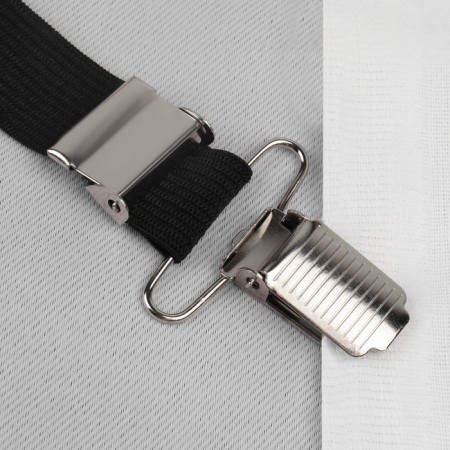 Clip for fixation, 25 mm, nickel color-1