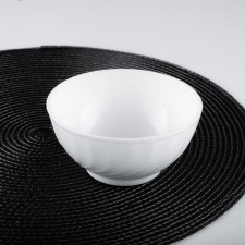 Luminarc Trianon bowl, 300 ml, d = 12 cm, glass ceramic, white color
