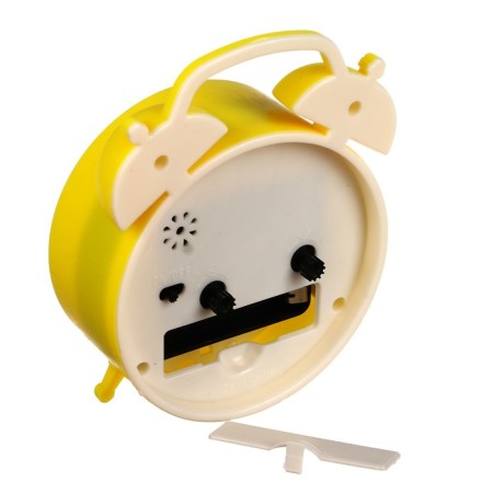 Clock - boiler room "Smile", discrete move, 9 x 12 cm, aa-1