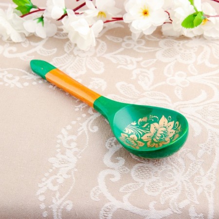 Spoon "Golden Kudrina", salad, 6 × 21 mix-10