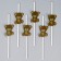 Tubes for the Medveta cocktail, a set of 6 pcs.