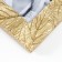 Photo frame Polystone 10x15 cm "Skeleton leaves" gold 21x16.5 cm