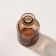 Diffuser for essential oils "bottle" 50 ml transparent brown 4.8x4.8x7 cm