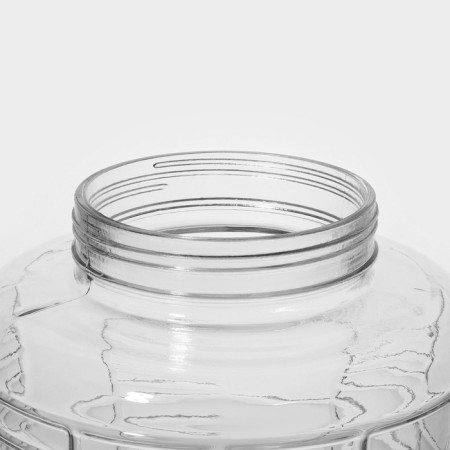 Glass jar, with a hole for the GL-70 hydraulic planter, 18 liters-2