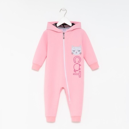 Assumes for girls, light pink/cat, height 74 cm