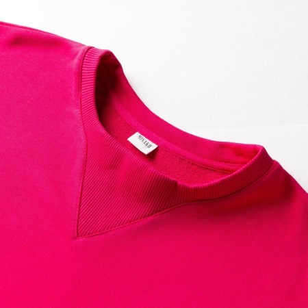 Suit (sweatshirt, trousers) minku: casual collection color fuchsia, size 52-6