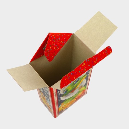 New Year. Gift box New Year's candy Malaya "Touch" 20 x 10 x 6 cm.-3
