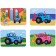 Board game “Find the difference“ Fun confusion ”, Blue Tractor
