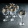 A set of fuepers for the wine "Greek pattern", 260 ml, 6 pcs