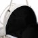 Women's backpack city, Textura, white color