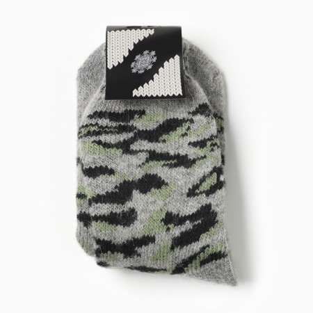 Male woolen socks "camouflage", color mix, size 27-2