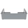 Paper tray Horizontal HEAMM "XXL", gray
