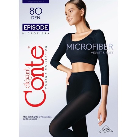 Women's tights Episode, size 2, color Nero-5