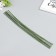 Wire for creativity "Florico" 0.7 mm, 30 pcs, 40 cm, in paper braid, green