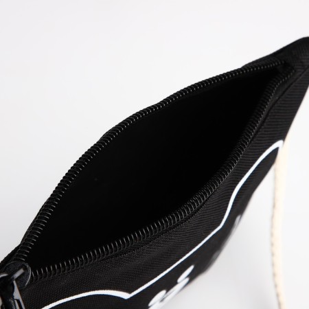 School set. A backpack with a zipper, a core, a bag, a pencil case, a bag for coins, black color-10