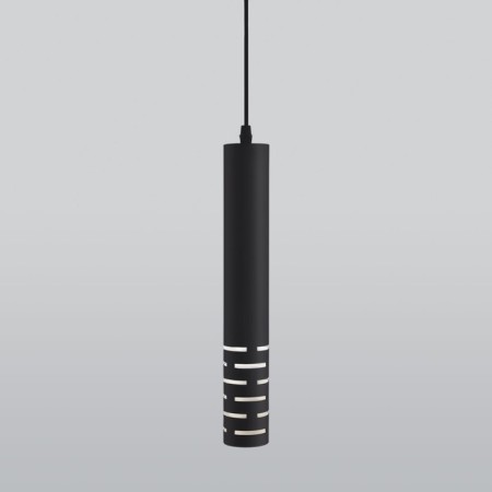 Suspended accent Elektrostandard, DLN003 GU10 55x55x350 mm, IP20, black matte color