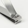 Pedication nippers, 9 cm, rubberized handle, black/silver color