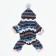 Zimovye jumpsuit for animals "Scandinavia", M (DS 24-26, OG 34-36, Osh 28 cm), mix