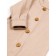 Children's overalls with a fashion cap, height 80 cm, beige color
