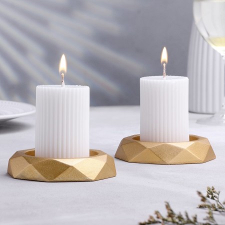 Climb "City", set 2 pcs, 2.3x10 cm, gold