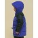 Jacket for boys, height 110 cm, purple color