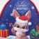 New Year's children's backpack "Sweet moments", a bunny, for the New Year