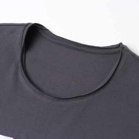 T -shirt male, gray color, size 52-4