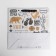 Square gift package package, packaging, “best in everything”, 30 x 30 x 12 cm