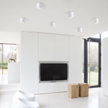 Ceiling light Feron ML179, IP20, GU10, 35 W, 80x80x84 mm, white color-3