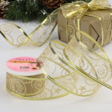 Kapron tape with metal thread 