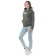 Hoody Female Klery Bands, Size 44, Khaki Color