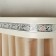 Three -cereal cornice "Ultracompact. Grace silver ", 160 cm, with a decorative bar 7 cm, bleached oak