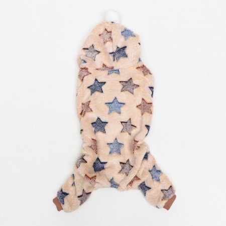 Assumes "Stars" with a hood, size L (DS 35 cm, og 45 cm, ok 35 cm), beige-10