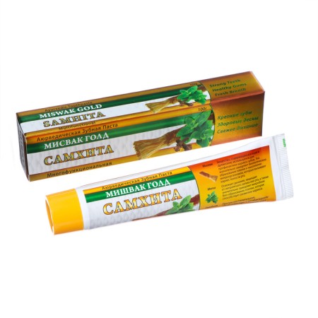 Toothpaste of Samhita Misvak Gold ", 100 g
