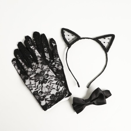 Carnival set "Myu", rim, ears, gloves, butterfly-4