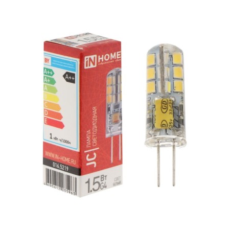 LED lamp In Home LED-JC, 1.5 W, 12 V, G4, 4000 K, 150 lm-1