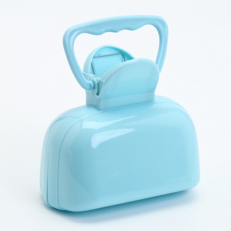 A scoop for cleaning dogs with packet pocket pockets, 16 cm x 10 cm, blue 7333737-1