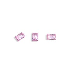 Crystals for volumetric inlay TNL Baget, No. 1, Pink, 10 pcs