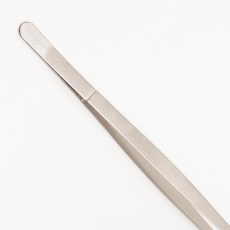 Pinzet for NomoyPet Terrarium made of stainless steel, curved, 30 cm-3